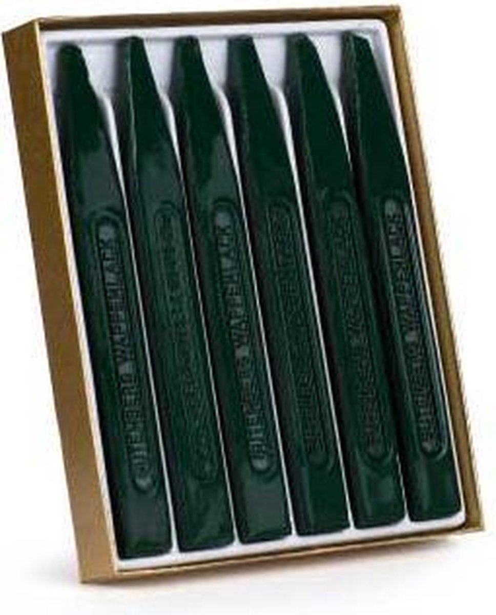   Wappenlack | Donkergroen | 6 staven